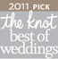 Best of The Knot Weddings Award 2011